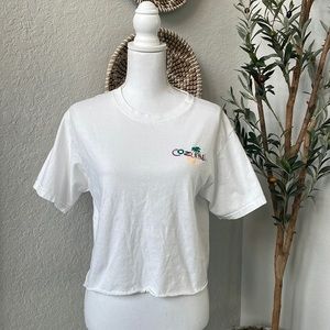 Cozumel Mexico 100%Cotton Cropped Graphic Tee Adult Size Medium